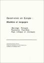 Savoir Vivre En Europe ; Modeles Et Langages - Preview
