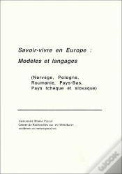 Capa do artigo Savoir Vivre En Europe ; Modeles Et Langages