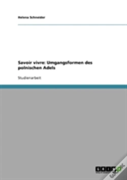 Capa do artigo Savoir Vivre
