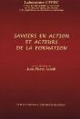 Savoirs En Action Et Acteurs De La Formation - Preview