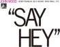 Say Hey - CD - Preview