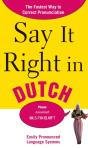Say It Right In Dutch - Preview