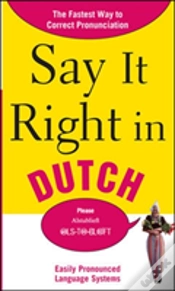 Capa do artigo Say It Right In Dutch