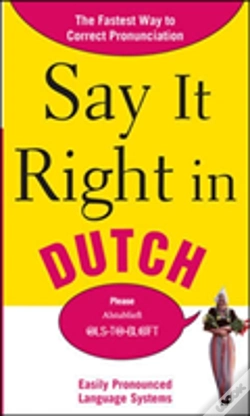 Capa do artigo Say It Right In Dutch