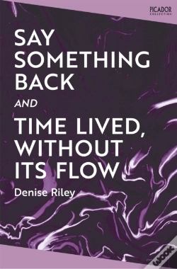 Capa do artigo Say Something Back And Time Lived, Without Its Flow