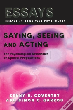 Capa do artigo Saying, Seeing And Acting