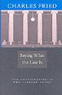Saying What The Law Is - Preview