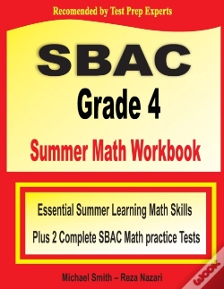 Capa do artigo Sbac Grade 4 Summer Math Workbook