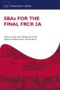 Sbas For The Final Frcr 2a - Preview