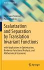 Scalarization And Separation By Translation Invariant Functions - Preview