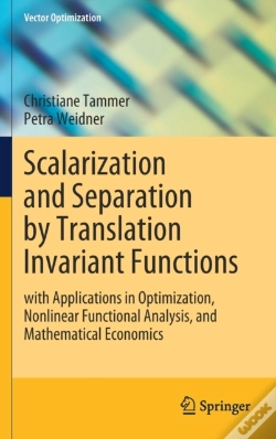 Capa do artigo Scalarization And Separation By Translation Invariant Functions