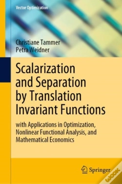 Capa do artigo Scalarization And Separation By Translation Invariant Functions