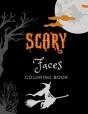 Scary Faces Coloring Book - Preview