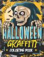Scary Halloween Graffiti Coloring Book - Preview
