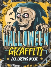 Capa do artigo Scary Halloween Graffiti Coloring Book
