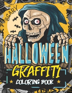 Capa do artigo Scary Halloween Graffiti Coloring Book