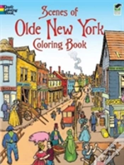 Capa do artigo Scenes Of Olde New York Coloring Book