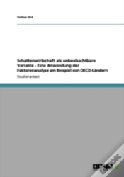 Capa do artigo Schattenwirtschaft Als Unbeobachtbare Variable - Eine Anwendung Der Faktorenanalyse Am Beispiel Von Oecd-Landern