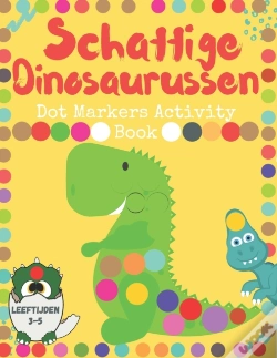 Capa do artigo Schattige Dinosaurussen Dot Markers Activity Book Leeftijden 3-5