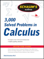 Schaum'S 3,000 Solved Problems In Calculus - Preview