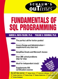 Capa do artigo Schaum'S Outline Of Fundamentals Of Sql Programming