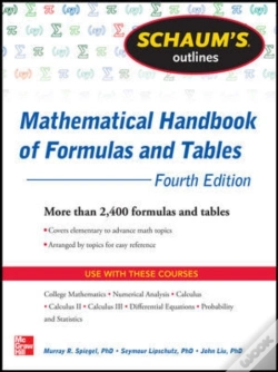 Capa do artigo Schaum'S Outline Of Mathematical Handbook Of Formulas And Tables, 3ed