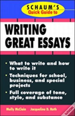 Capa do artigo Schaum'S Quick Guide To Writing Great Essays