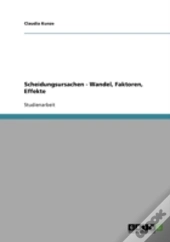 Scheidungsursachen - Wandel, Faktoren, Effekte