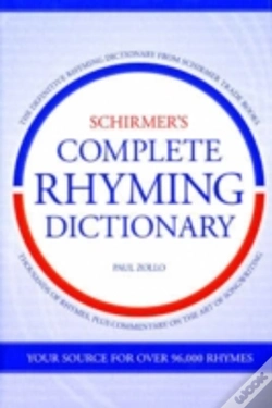 Capa do artigo Schirmer'S Complete Rhyming Dictionary