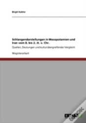 Capa do artigo Schlangendarstellungen In Mesopotamien Und Iran Vom 8. Bis 2. Jt. V. Chr.
