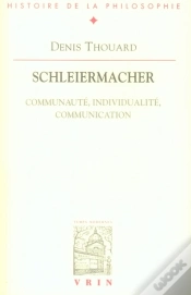 Capa do artigo Schleiermacher : Communauté, Individualité, Communication