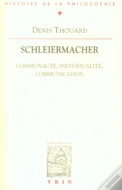 Capa do artigo Schleiermacher : Communauté, Individualité, Communication