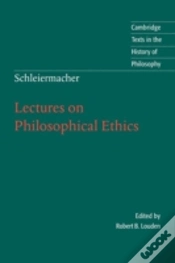 Capa do artigo Schleiermacher: Lectures On Philosophical Ethics