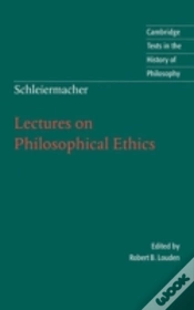 Capa do artigo Schleiermacher: Lectures On Philosophical Ethics
