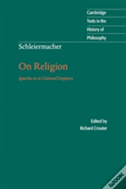 Capa do artigo Schleiermacher: On Religion