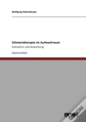 Schmerztherapie Im Aufwachraum