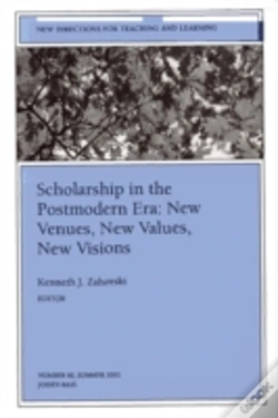 Capa do artigo Scholarship In The Postmodern Era: New Venues, New Values, New Visions