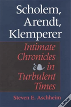 Capa do artigo Scholem, Arendt, Klemperer