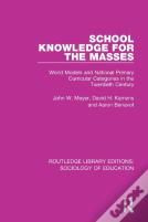School Knowledge For The Masses