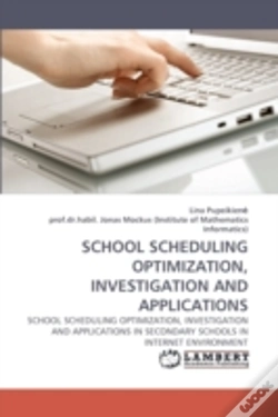Capa do artigo School Scheduling Optimization, Investigation And Applications