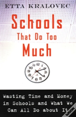 Capa do artigo Schools That Do Too Much