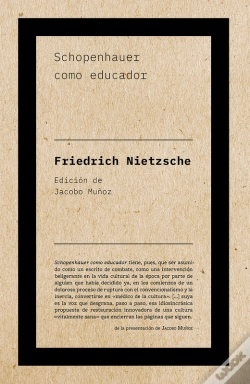 Capa do artigo Schopenhauer Como Educador