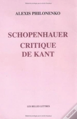 Capa do artigo Schopenhauer Critique De Kant