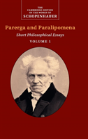 Schopenhauer: Parerga And Paralipomena: Volume 1 - Preview