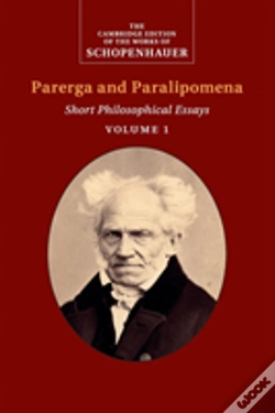 Capa do artigo Schopenhauer: Parerga And Paralipomena: Volume 1