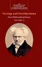Schopenhauer: Parerga And Paralipomena: Volume 2 - Preview
