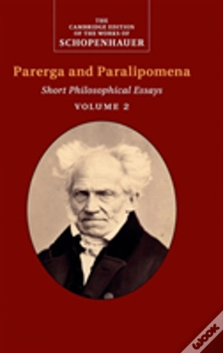Capa do artigo Schopenhauer: Parerga And Paralipomena: Volume 2