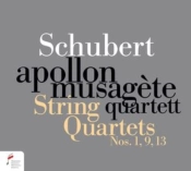 Capa do artigo Schubert: String Quartets Nos. 1, 9 & 13 - CD
