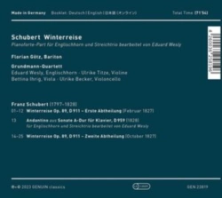 Capa do artigo Schubert: Winterreise - CD