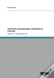 Capa do artigo Schulische Leistungsangst, Attribution & Leistung